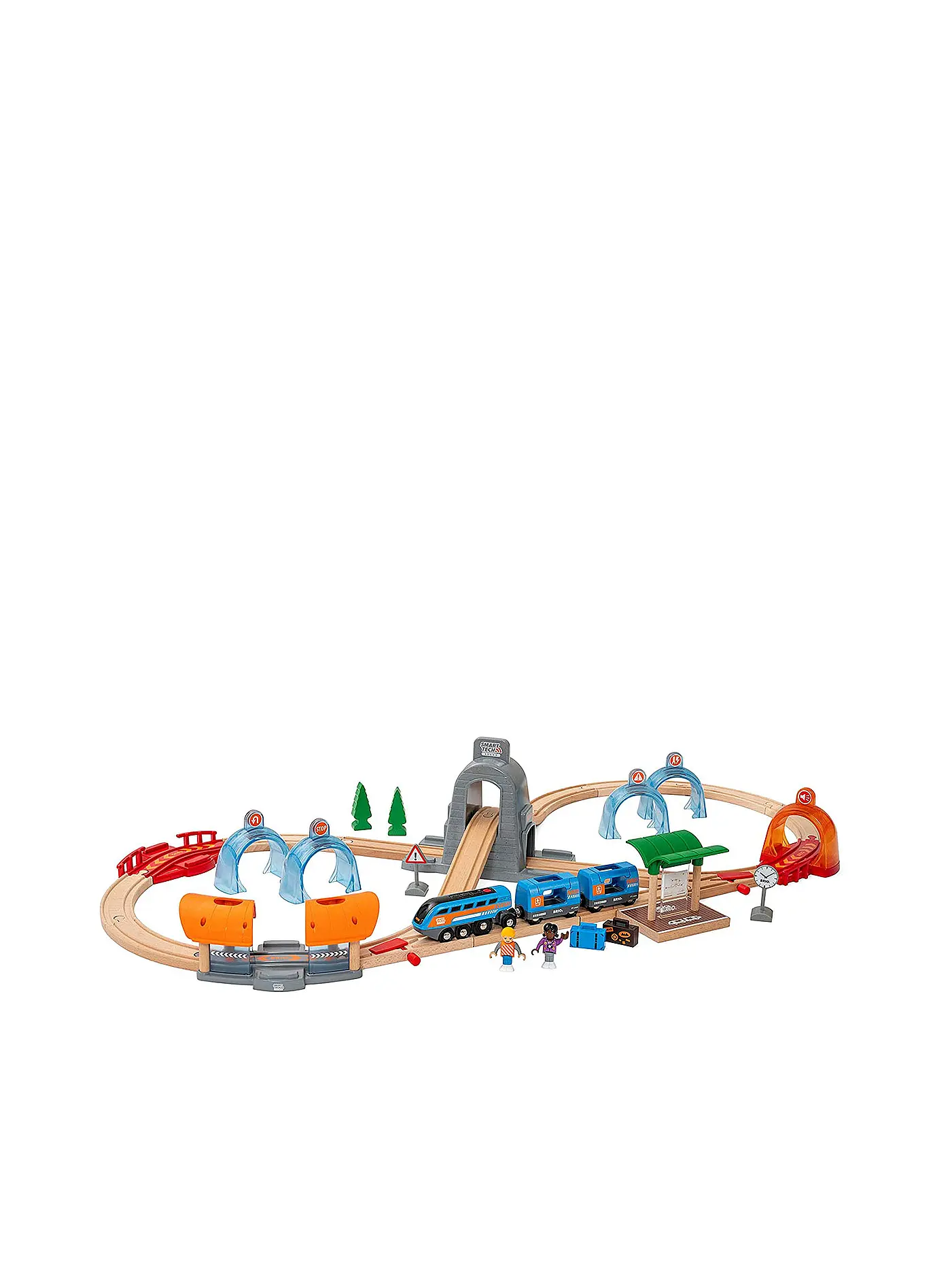 BRIO | Smart Tech Sound Action Tunnel Reisezug-Set | 